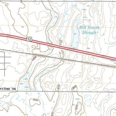 United States Geological Survey Ortley, SD (2021, 24000-Scale) digital map