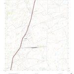 United States Geological Survey Orvil, TX (2022, 24000-Scale) digital map