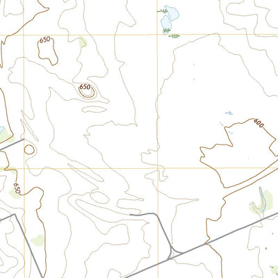 United States Geological Survey Orvil, TX (2022, 24000-Scale) digital map