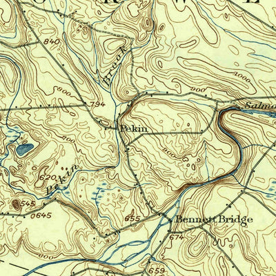 United States Geological Survey Orwell, NY (1905, 62500-Scale) digital map