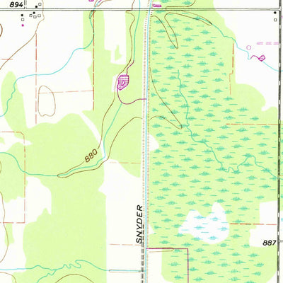 United States Geological Survey Orwell, OH (1960, 24000-Scale) digital map