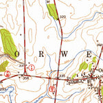 United States Geological Survey Orwell, VT-NY (1949, 24000-Scale) digital map
