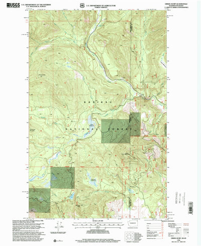 United States Geological Survey Orwig Hump, WA-ID (1996, 24000-Scale) digital map