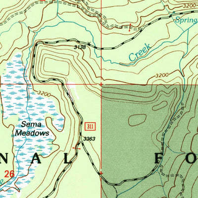 United States Geological Survey Orwig Hump, WA-ID (1996, 24000-Scale) digital map