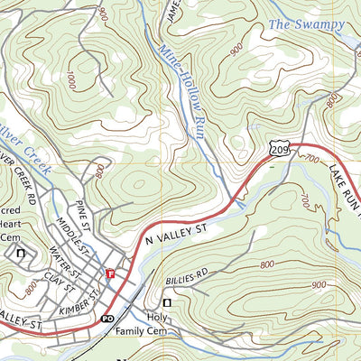 United States Geological Survey Orwigsburg, PA (2023, 24000-Scale) digital map