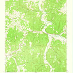 United States Geological Survey Osage, AR (1968, 24000-Scale) digital map