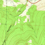 United States Geological Survey Osage, AR (1968, 24000-Scale) digital map