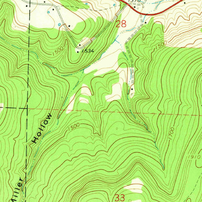 United States Geological Survey Osage, AR (1968, 24000-Scale) digital map