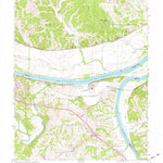 United States Geological Survey Osage City, MO (1967, 24000-Scale) digital map