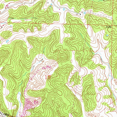 United States Geological Survey Osage City, MO (1967, 24000-Scale) digital map