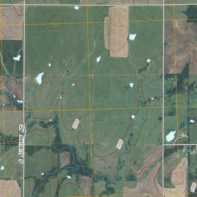 United States Geological Survey Osage City SE, KS (2009, 24000-Scale) digital map