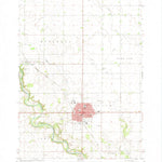 United States Geological Survey Osage, IA (1972, 24000-Scale) digital map