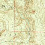 United States Geological Survey Osage SW, AR (1968, 24000-Scale) digital map
