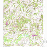 United States Geological Survey Osage, TN (1950, 24000-Scale) digital map