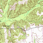 United States Geological Survey Osage, TN (1950, 24000-Scale) digital map