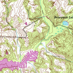 United States Geological Survey Osage, TN (1950, 24000-Scale) digital map