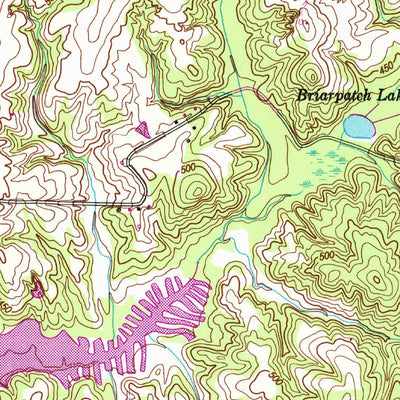 United States Geological Survey Osage, TN (1950, 24000-Scale) digital map