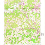 United States Geological Survey Osage, WV-PA (1958, 24000-Scale) digital map