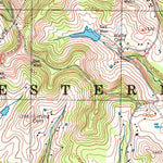 United States Geological Survey Osage, WV-PA (1997, 24000-Scale) digital map