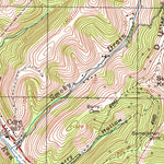 United States Geological Survey Osage, WV-PA (1997, 24000-Scale) digital map