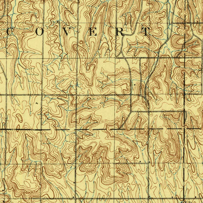 United States Geological Survey Osborn, KS (1896, 125000-Scale) digital map