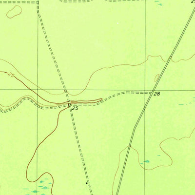 United States Geological Survey Osborn, SC (1979, 24000-Scale) digital map