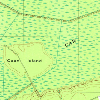 United States Geological Survey Osborn, SC (1979, 24000-Scale) digital map