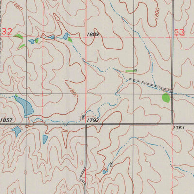 United States Geological Survey Osborne SE, KS (1978, 24000-Scale) digital map