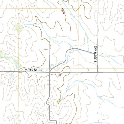 United States Geological Survey Osborne SE, KS (2022, 24000-Scale) digital map
