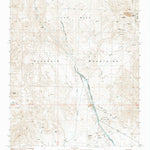 United States Geological Survey Osborne Well, AZ (1990, 24000-Scale) digital map