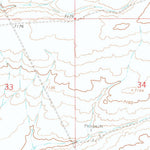 United States Geological Survey Osborne Well, WY (1961, 24000-Scale) digital map