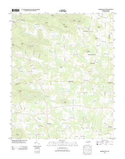 United States Geological Survey Osbornville, NC (2013, 24000-Scale) digital map