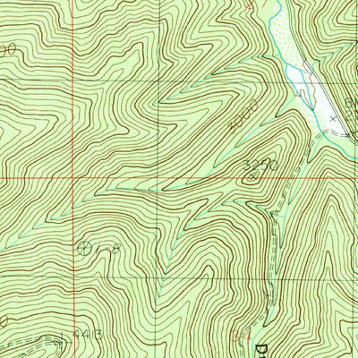 United States Geological Survey Osburn, ID (1985, 24000-Scale) digital map