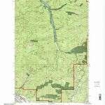 United States Geological Survey Osburn, ID (1996, 24000-Scale) digital map