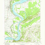United States Geological Survey Osceola, AR-TN (1963, 62500-Scale) digital map
