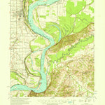 United States Geological Survey Osceola, AR-TN (1965, 62500-Scale) digital map