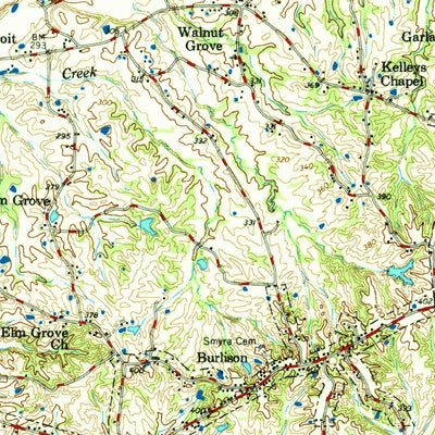 United States Geological Survey Osceola, AR-TN (1977, 62500-Scale) digital map