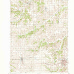 United States Geological Survey Osceola, IA (1951, 62500-Scale) digital map