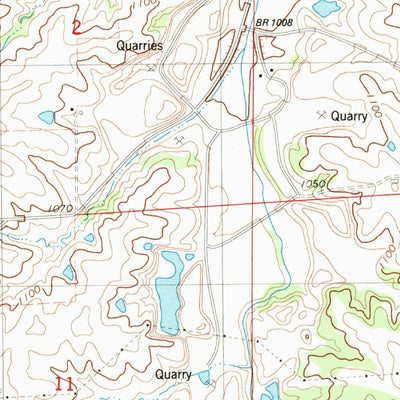 United States Geological Survey Osceola, IA (1983, 24000-Scale) digital map