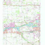 United States Geological Survey Osceola, IN (1969, 24000-Scale) digital map