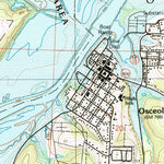 United States Geological Survey Osceola, MO (1991, 24000-Scale) digital map