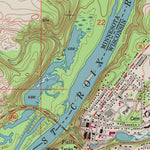 United States Geological Survey Osceola, WI-MN (1978, 24000-Scale) digital map