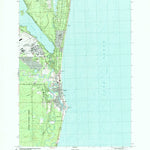 United States Geological Survey Oscoda, MI (1989, 24000-Scale) digital map