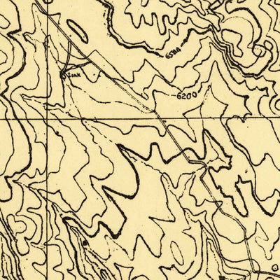 United States Geological Survey Oscura Peak, NM (1918, 125000-Scale) digital map