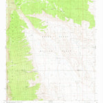 United States Geological Survey Oscura Peak, NM (1982, 24000-Scale) digital map