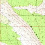 United States Geological Survey Oscura Peak, NM (1982, 24000-Scale) digital map