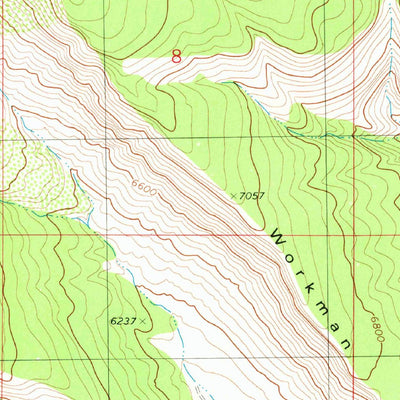 United States Geological Survey Oscura Peak, NM (1982, 24000-Scale) digital map