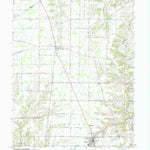 United States Geological Survey Osgood, IN (1961, 24000-Scale) digital map