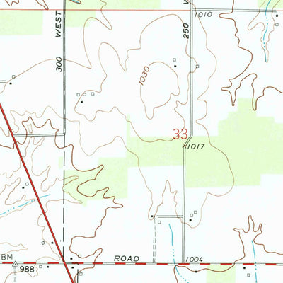 United States Geological Survey Osgood, IN (1961, 24000-Scale) digital map