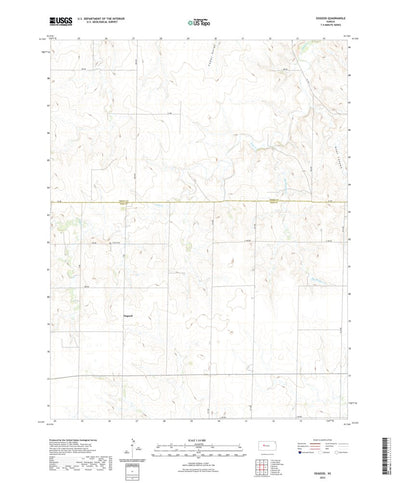 United States Geological Survey Osgood, KS (2022, 24000-Scale) digital map